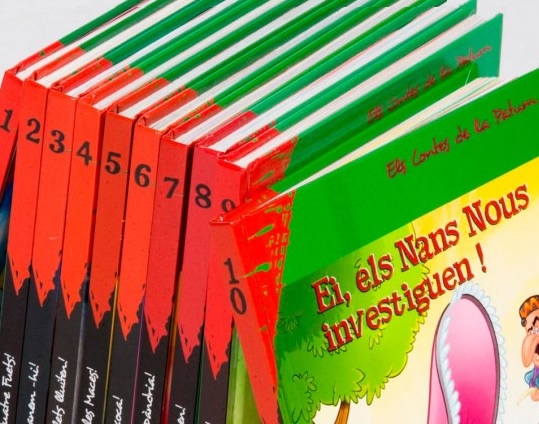 Colección de cuentos de La Patum, disponibles a través de El Formiguer